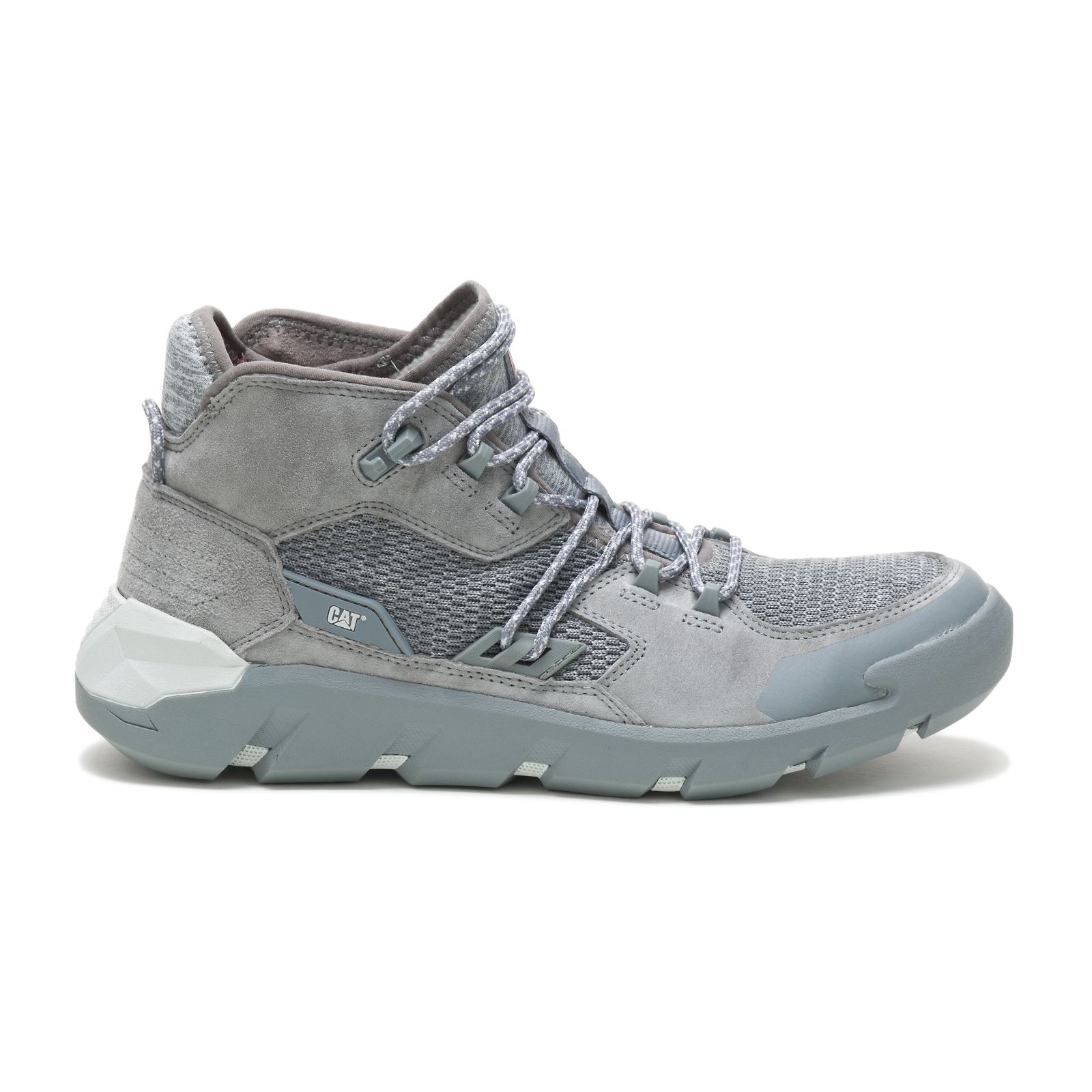 Caterpillar Crail Mid - Mens Sneakers - Grey - NZ (074FXHPDC)